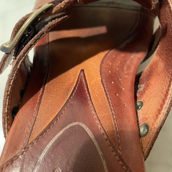 Ariat Brown Leather Sandals - Picture 10 of 11